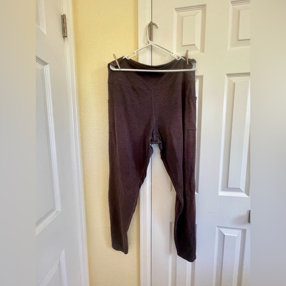 Superfit Hero SuperSoft Pocket Leggings - Heather Black - Air Fit 2X